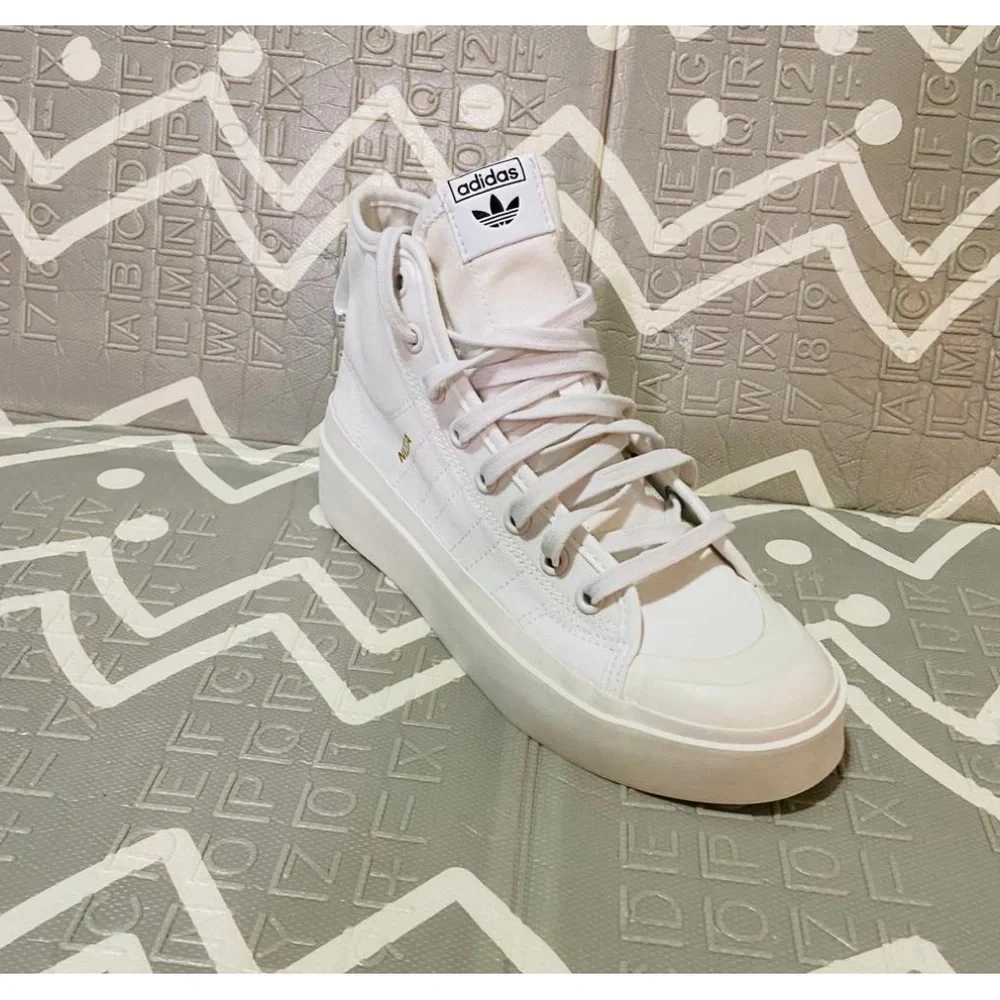Adidas chunky platforms nizza special edition white - Picture 2 of 9